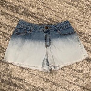 Gymboree Ombré Jean shorts size 8
